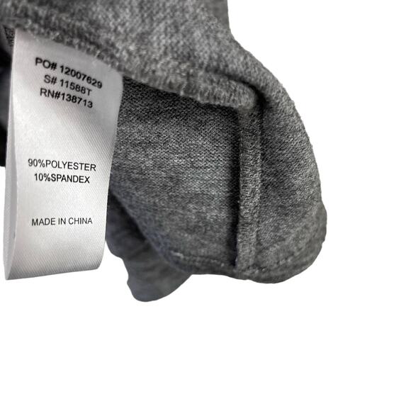 Doe & Rae Grey Cowl Neck Long Sleeve Pullover Large - Picture 4 of 6